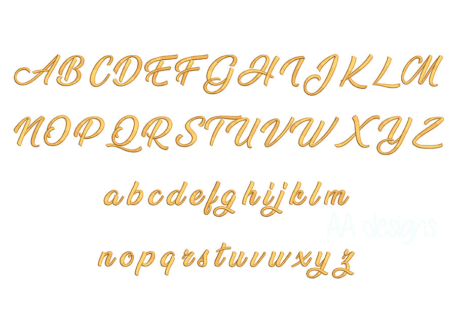 Tennessee 3D puff embroidery digital font. Machine embroidery in 3D puff foam. BX format